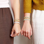 DIY Freundschaftsarmbänder Set Neon Mix Colours