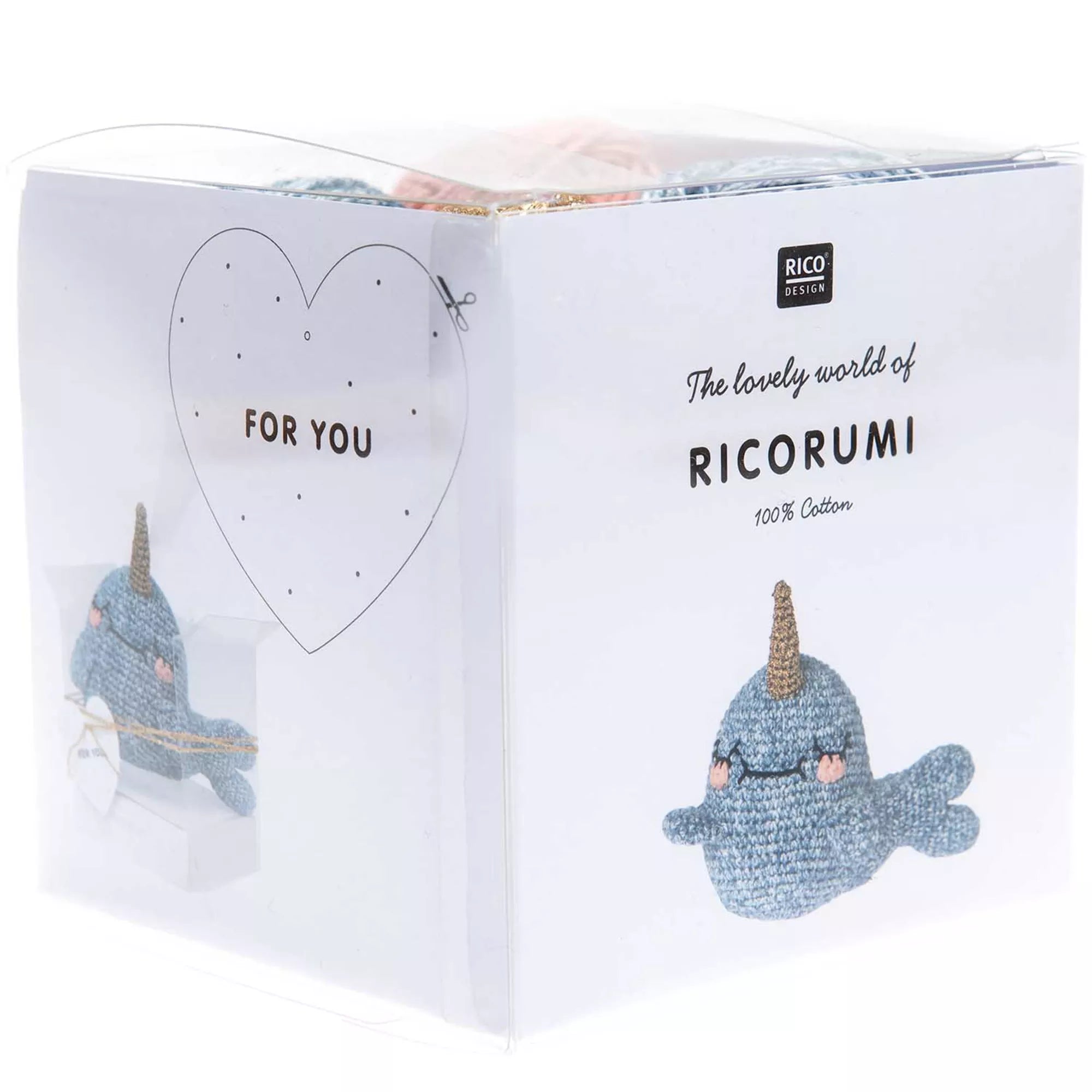Crochet Kit Ricorumi - Animals Narwhal