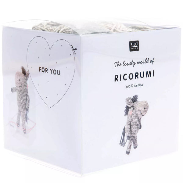 Crochet Set Ricorumi - Animals Donkey