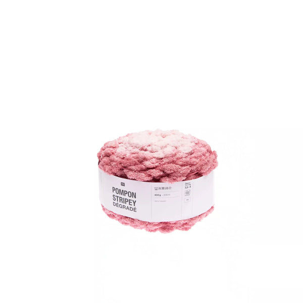 Pompon Stripey Dégradé