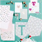 Paper Poetry Design Paper Pad Hello Baby 30 Sheets