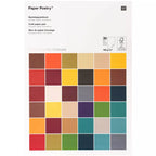 Bloc de papier créatif Paper Poetry Super Earthy Colours A4 180 g/m² 30 feuilles