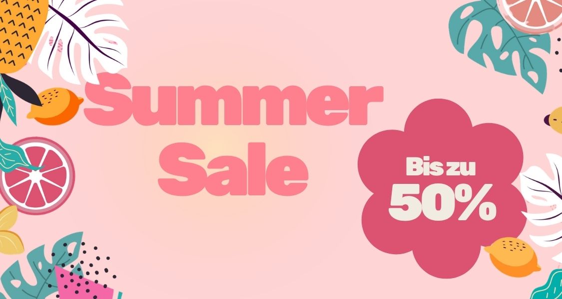 Summer Sale bis zu 50% 