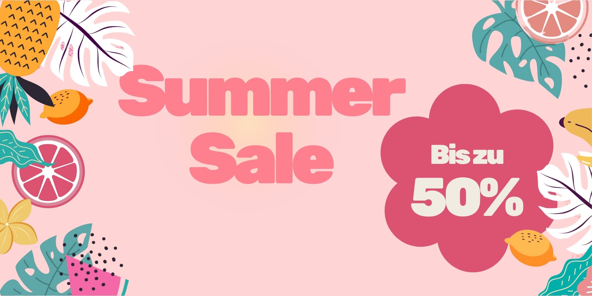 Summer Sale bis zu 50%