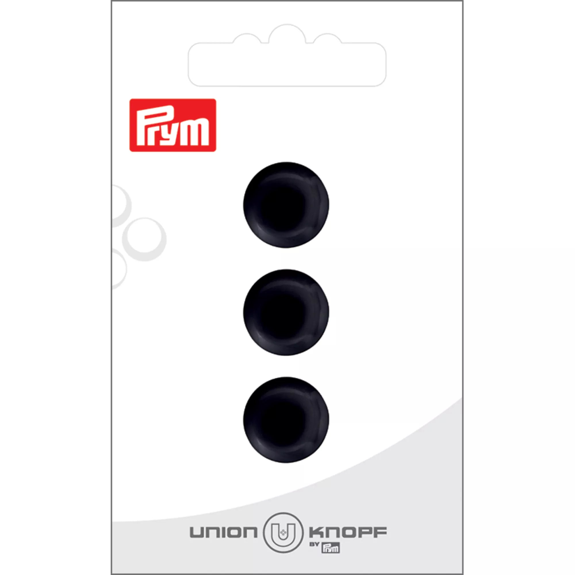 Bouton polyester œillet