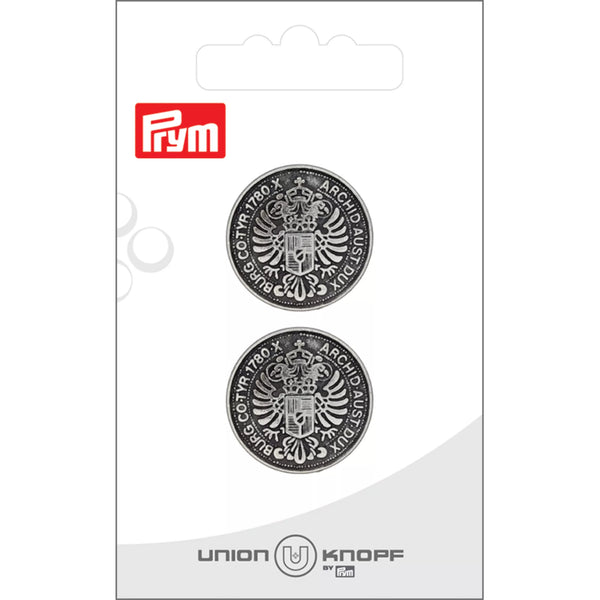 Metal button eyelet