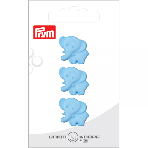Polyesterknopf Öse Elefant