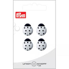 Polyester button eyelet ladybug