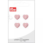 2-Hole Polyester Heart Button