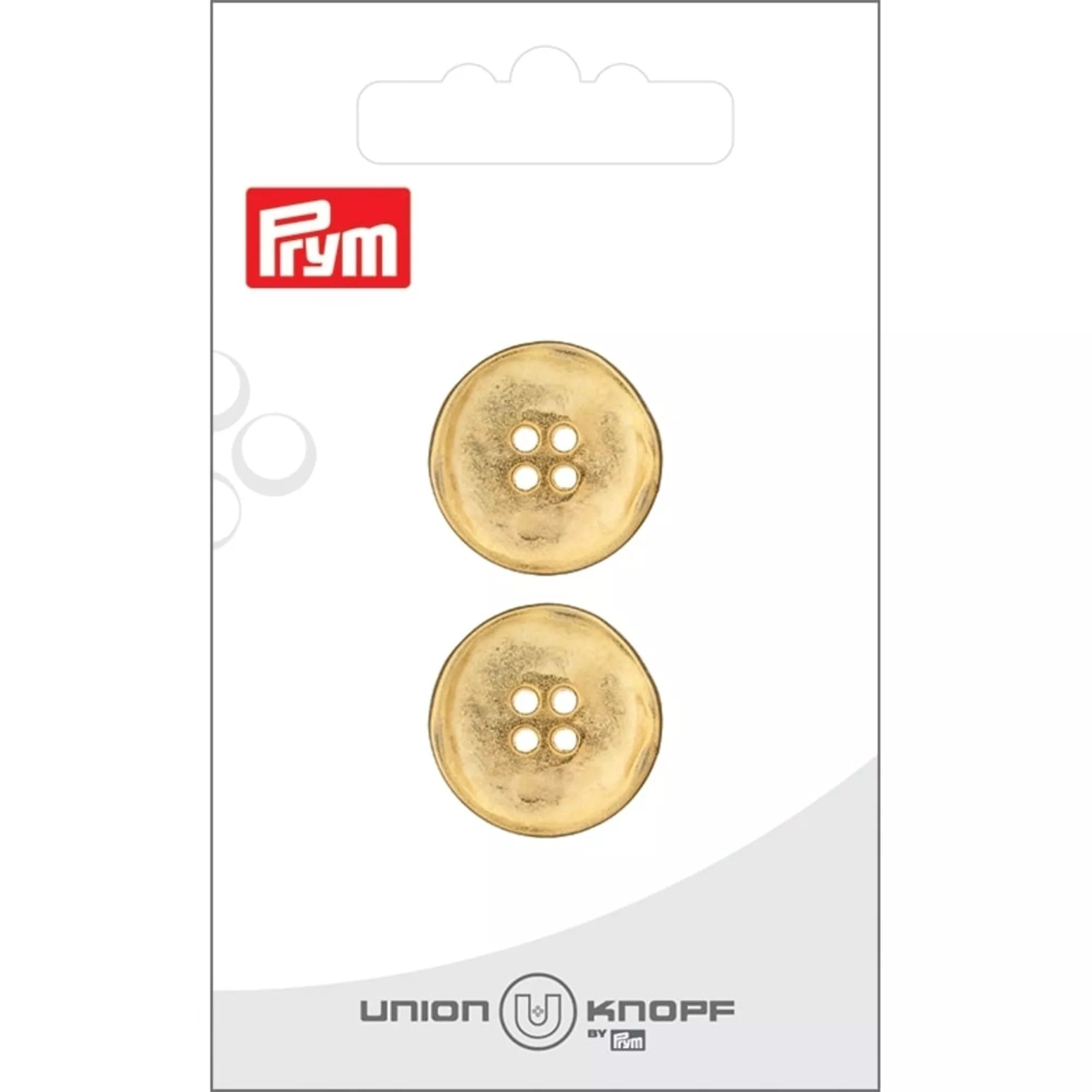 Bouton métallique 4 trous