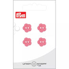 Polyester button, 2-hole flower
