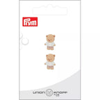 Polyester button, 2-hole, bear