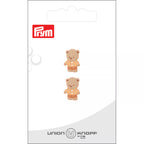 Polyester button, 2-hole, bear