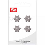Polyester Button, 2-Hole, Star
