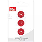 Bouton polyester 2 trous étoile