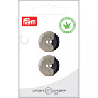 Bouton chanvre/polyester 2 trous recyclé
