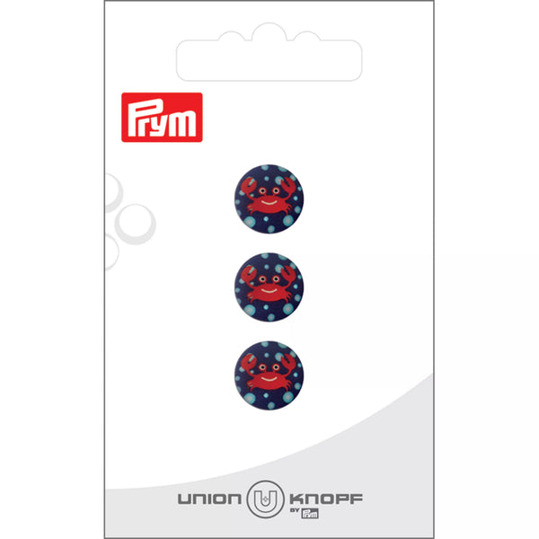 Bouton polyester Œillet Crabe