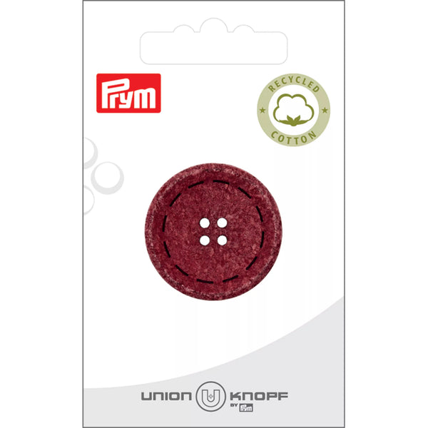 Bouton 4 trous coton/polyester recyclé