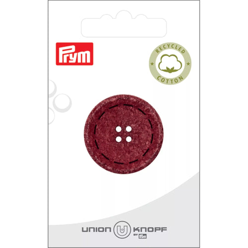 Bouton 4 trous coton/polyester recyclé