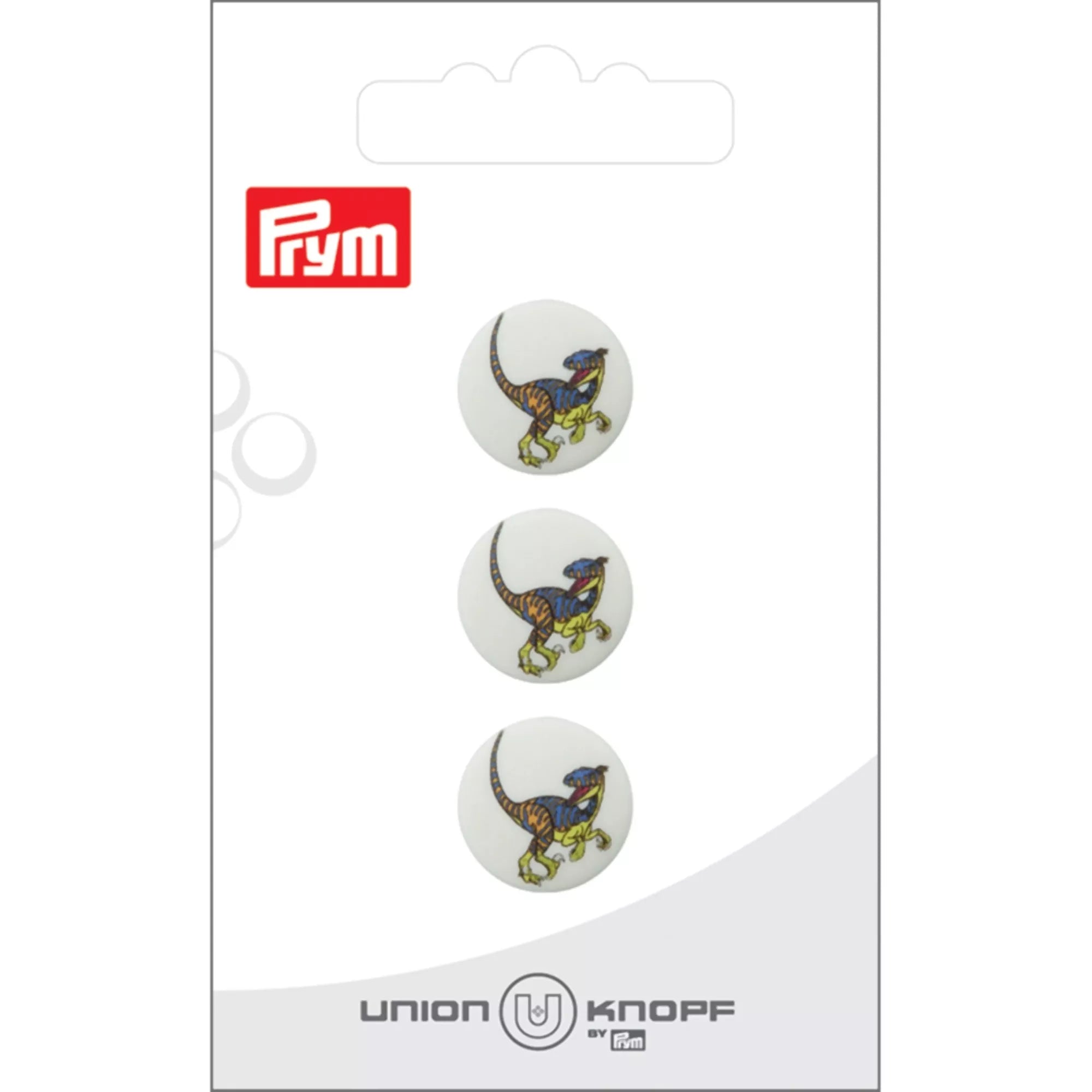 Bouton polyester œillet Dino