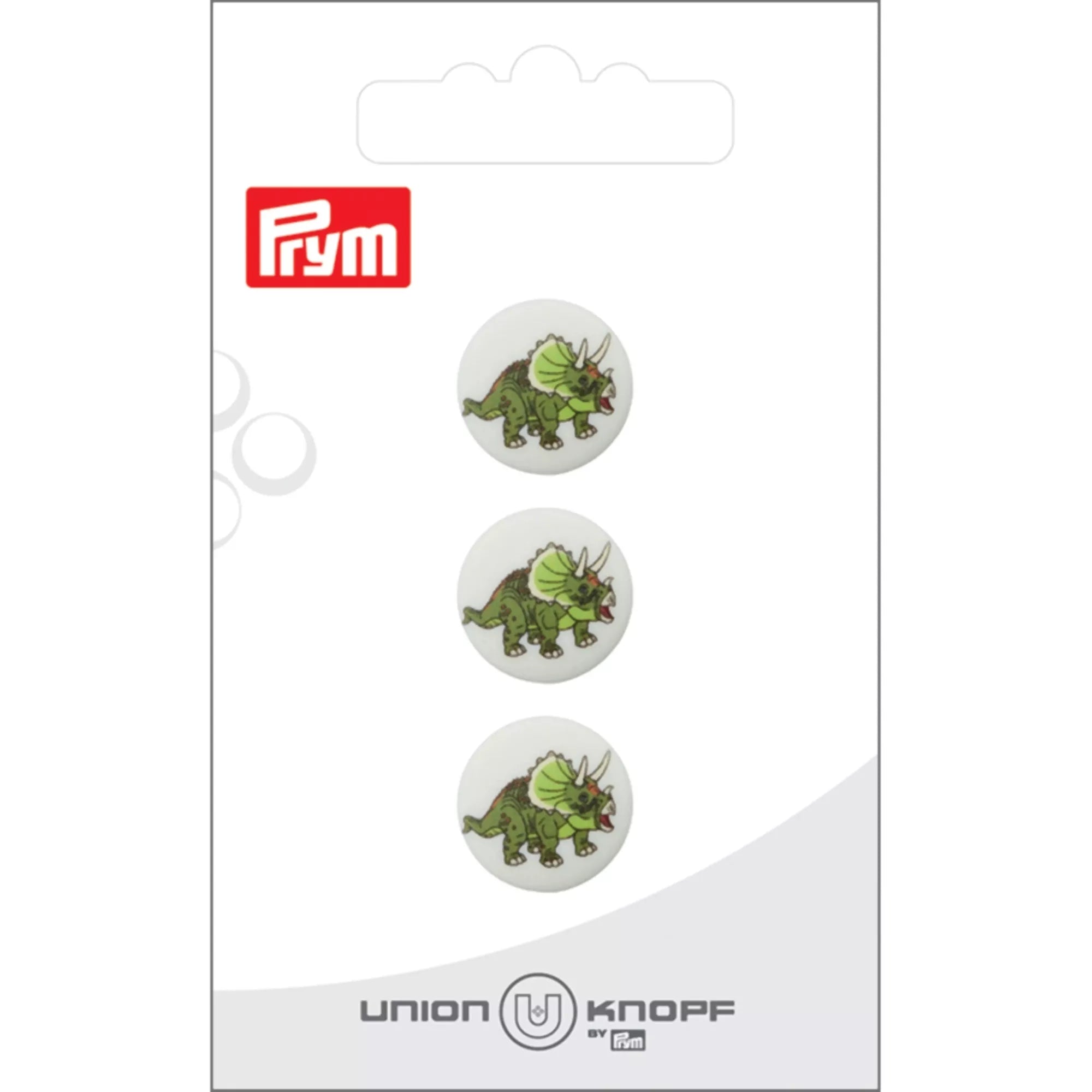 Bouton polyester œillet Dino