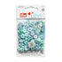 393601|Druckknopf ’Color Snaps’ Mini Annähoptik, Prym Love, hellblau, helltürkis, blau, hellblau