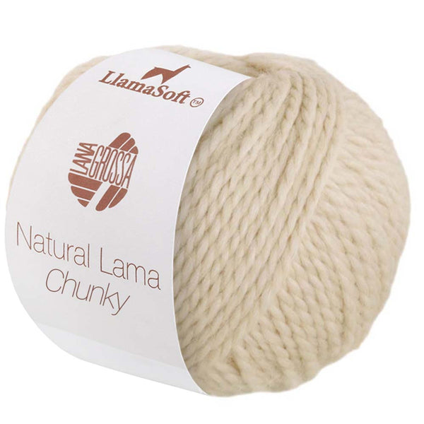11140009|Natural Lama Chunky - 9 natur, 9 natur