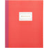 302245|Paper Poetry Notizbuch L Goldrand, neonrot/gold