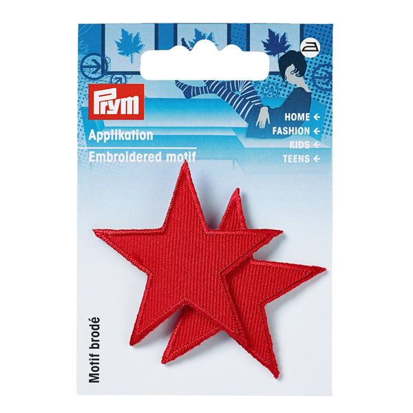 923155|Applikation Sterne, dunkelblau, dunkelblau