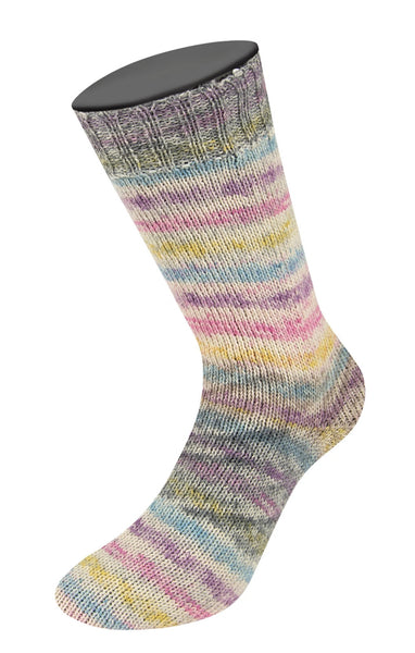 16042103|Meilenweit 100 Alpaka Print - 2103 ecru/brombeer/pink/gelbgrün/graublau/gelb/grau/dunkelgrau, 2103 ecru/brombeer/pink/gelbgrün/graublau/gelb/grau/dunkelgrau