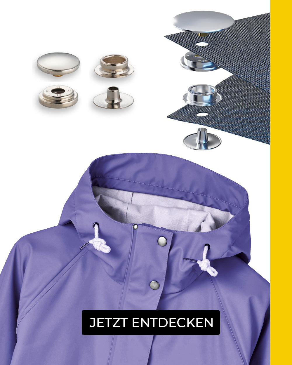 Sport und Camping Druckknöpfe