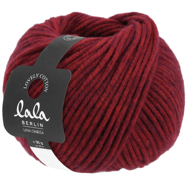 851140 0025|Lala Berlin Lovely Cotton - 25 weinrot, 25 weinrot