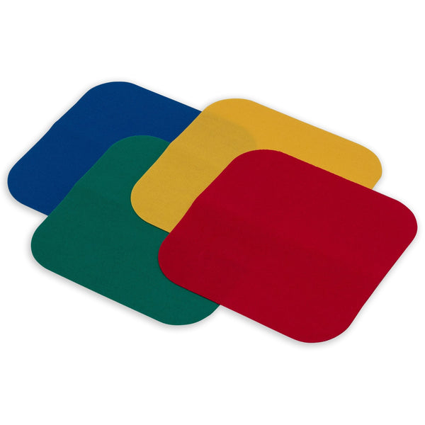 929220|Patches Köper 13 x 13 cm, rot, gelb, grün, blau, rot/gelb/grün/blau