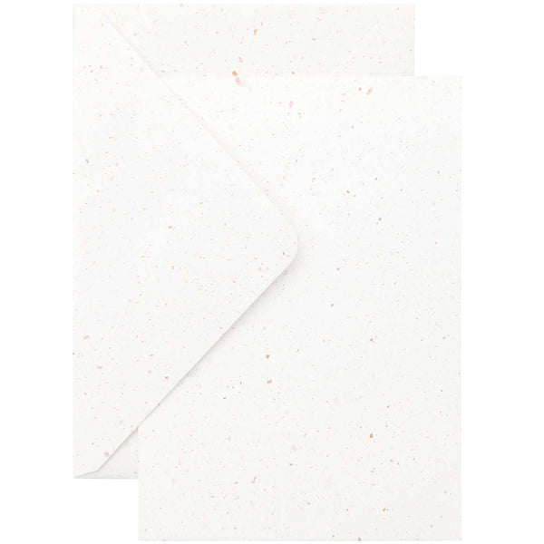 300104|Paper Poetry Kartenset Offwhite B6/20-teilig, offwhite
