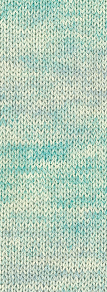 10300121|Landlust Sommerseide Print - 121 türkis/blau, 121 türkis/blau