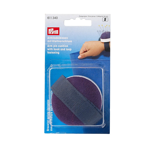 611340|Armnadelkissen mit Klettband, blau, blau