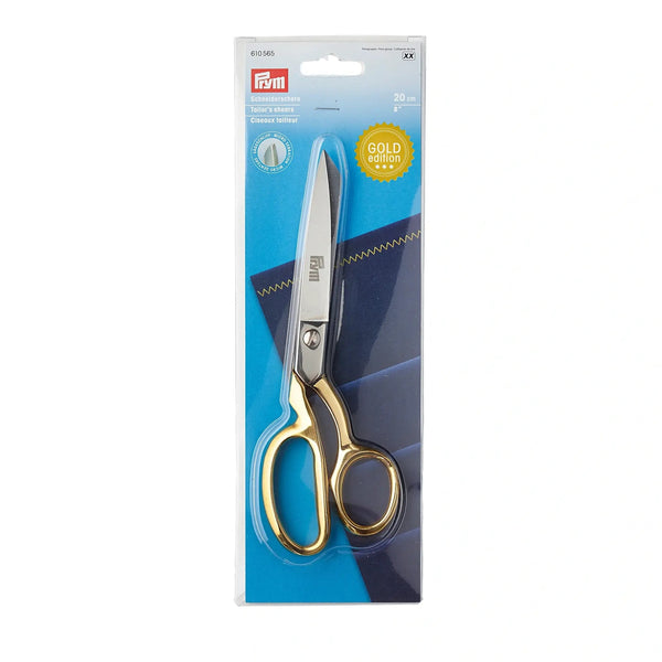 610565|Schneiderschere "Gold" 20cm, gold