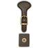 416485|Taschenverschluss mit Magnetknopf, altmessing