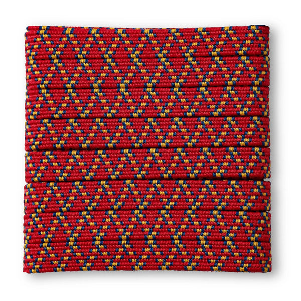 912010|Gummitwist 6,5mm, farbig, dreifarbig