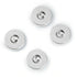 416470|Magnet-Annähknöpfe, 19mm, silberfarbig, silberfarbig