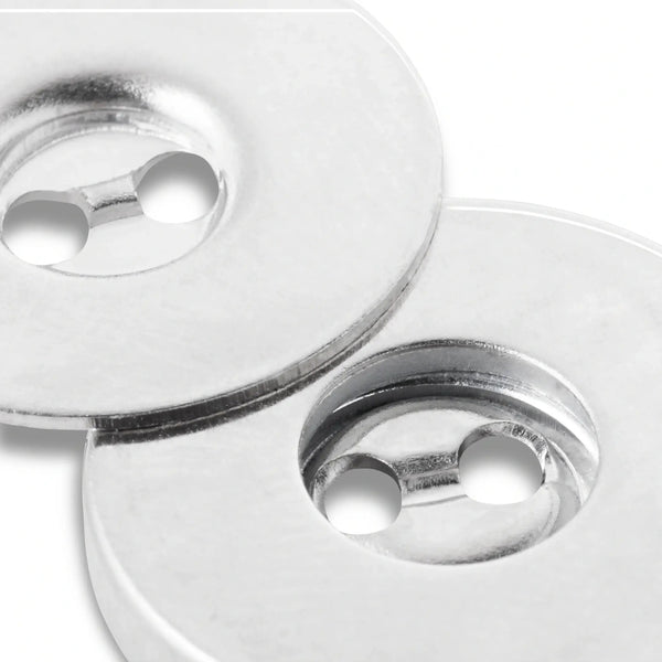 416470|Magnet-Annähknöpfe, 19mm, silberfarbig, silberfarbig