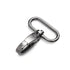 417944|Karabinerhaken 30 x 45mm, gunmetal, gunmetal