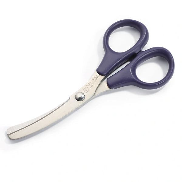 611509|Stoffschere "Professional", gebogen 13,5cm, violett