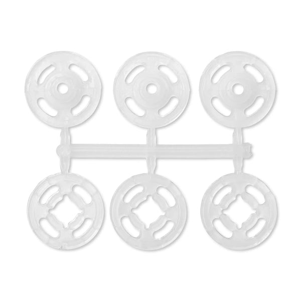 347161|Annäh-Druckknöpfe, 13mm, transparent, transparent