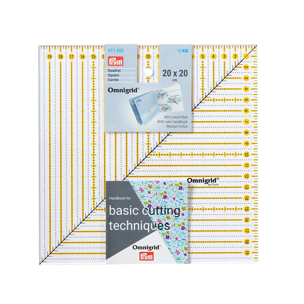 611655|Patchwork-Lineal Square 20 x 20 cm, transparent