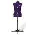 611757|Schneiderbüste L "Prymadonna", 8-teilig, violett