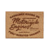 922001|Applikation Label MOTORCYCLE, Wildlederimitat, sand, sand