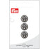 0015029 014 0083|Metallknopf Öse, 14mm, altsilber, 0083 altsilber