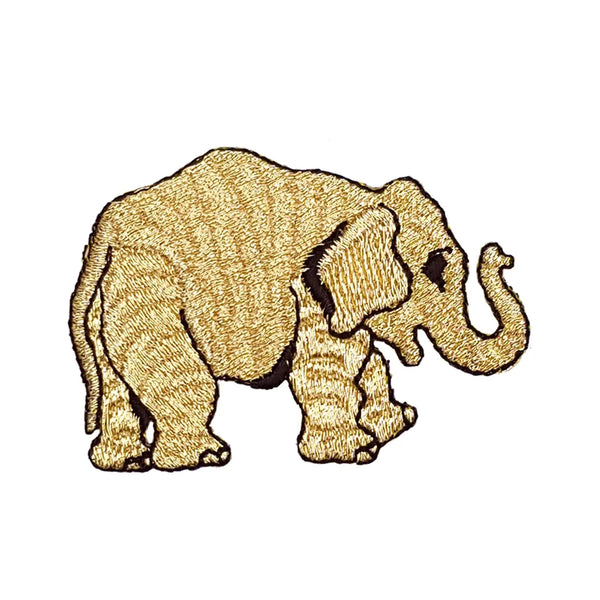 926711|Applikation Elefant gold, gold