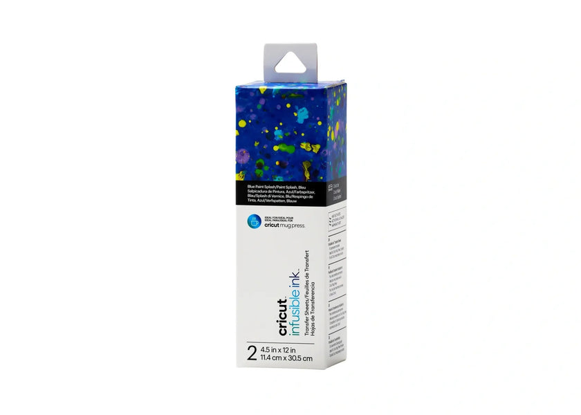 2008891|Cricut Infusible Ink Transferfolie 2er Pack 11,4 cm x 30,5 cm Mug Press, blau